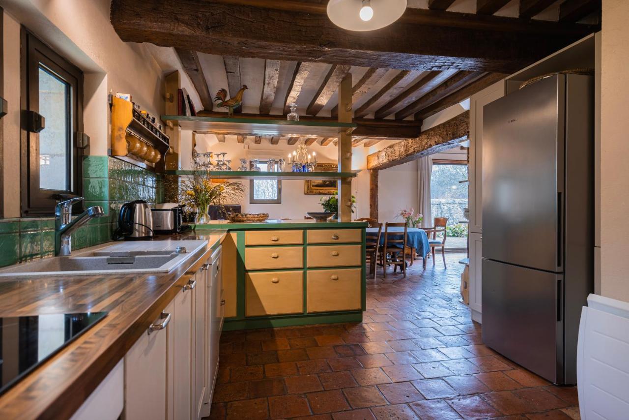 Maison "Jardin Gaillard" Bieville-en-Auge Екстер'єр фото