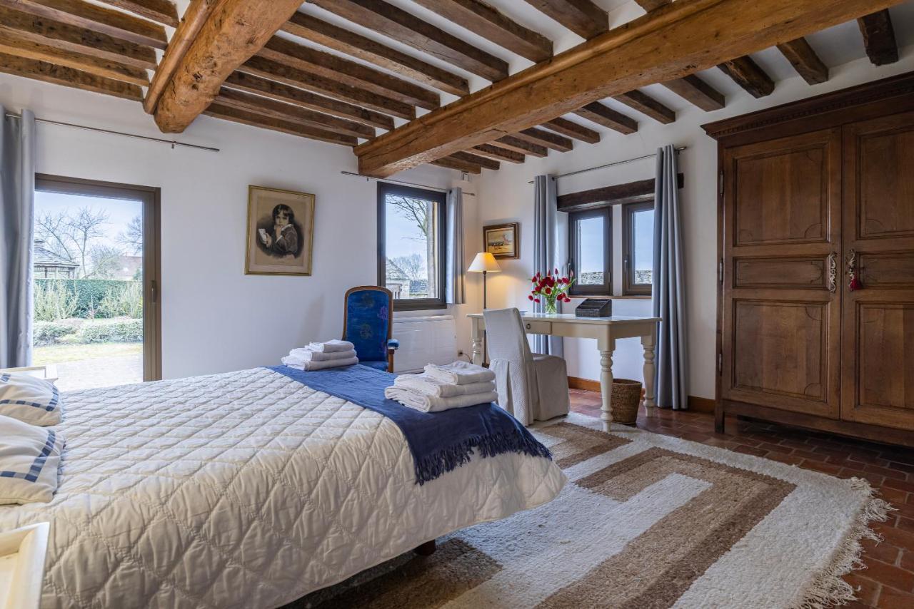 Maison "Jardin Gaillard" Bieville-en-Auge Екстер'єр фото