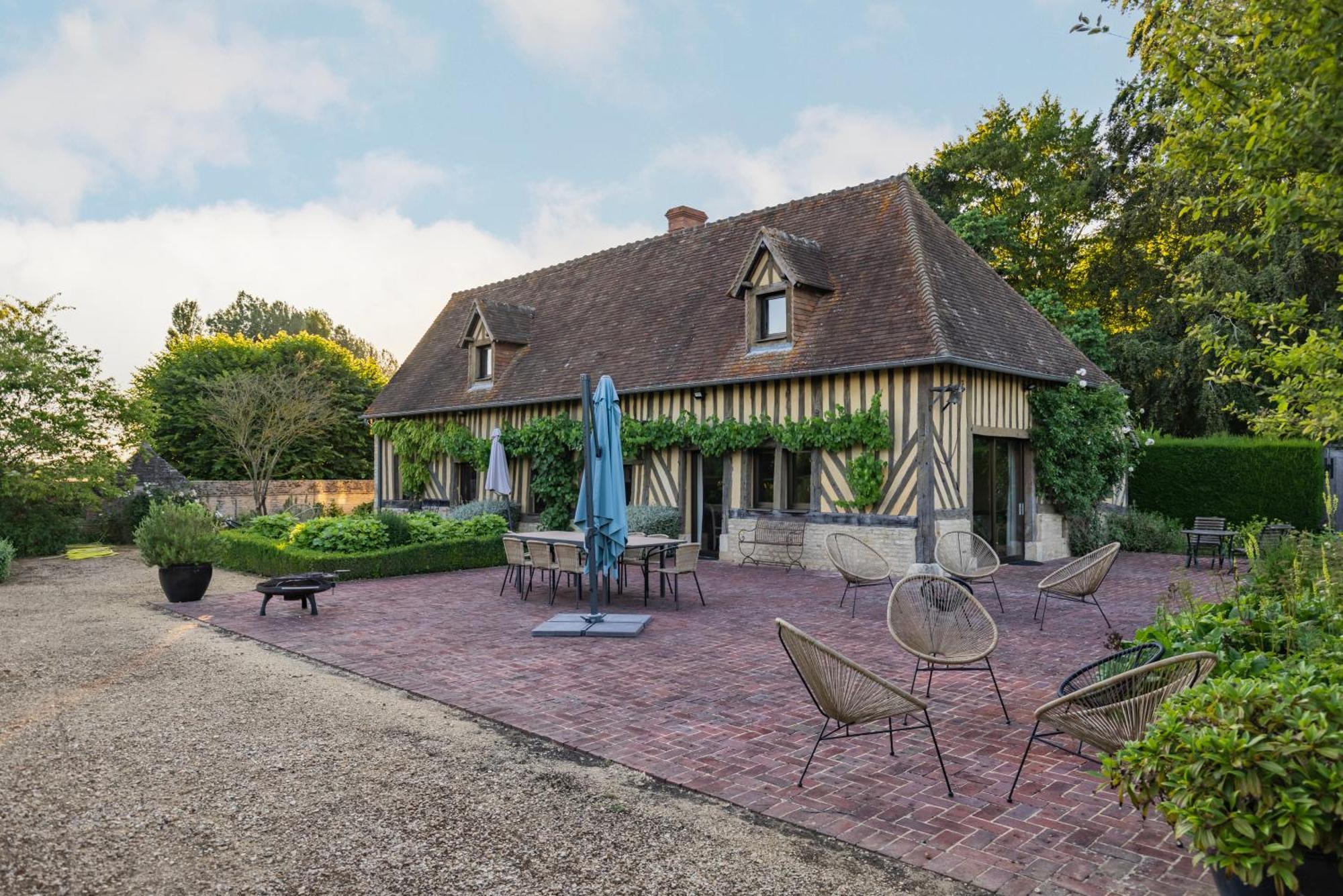 Maison "Jardin Gaillard" Bieville-en-Auge Екстер'єр фото
